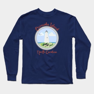 Ocracoke Island Lighthouse Long Sleeve T-Shirt